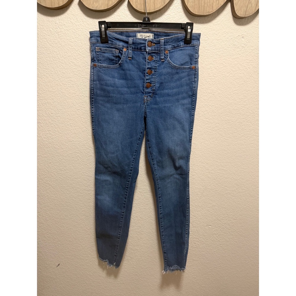 Madewell Skinny Jeans in Medium Blue Wash